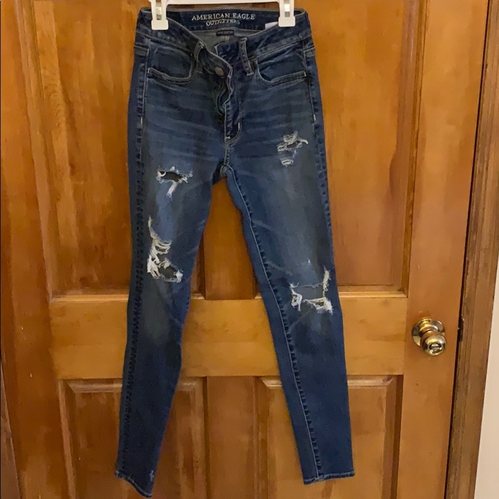 American eagle high rise jeans